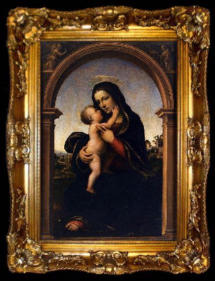 framed  ALBERTINELLI  Mariotto Virgin and Child, ta009-2